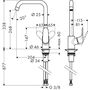 Смеситель для кухни Hansgrohe Focus, 31820000