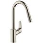Смеситель для кухни Hansgrohe Focus, сталь, 31815800