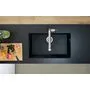 Смеситель для кухни Hansgrohe Metris M71 320, с вытяжным душем, нерж, 73801800