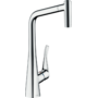 Смеситель для кухни Hansgrohe Metris M71, Eco, вытяжной душ, 14780000