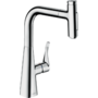 Смеситель для кухни Hansgrohe Metris Select M71 240, с вытяжным душем, 73822000