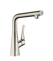 Смеситель для кухни Hansgrohe Metris Select, сталь, 14883800