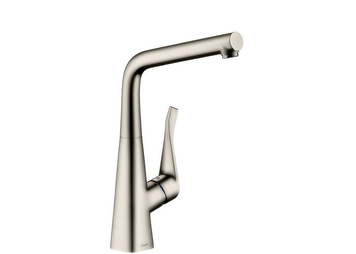 Смеситель для кухни Hansgrohe Metris, сталь, 14822800
