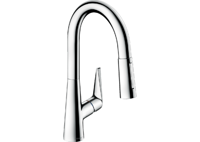 Смеситель для кухни Hansgrohe Talis M51 160, с вытяжным душем, 73850000