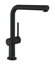 Смеситель для кухни Hansgrohe Talis M54 270, черный, 72840670