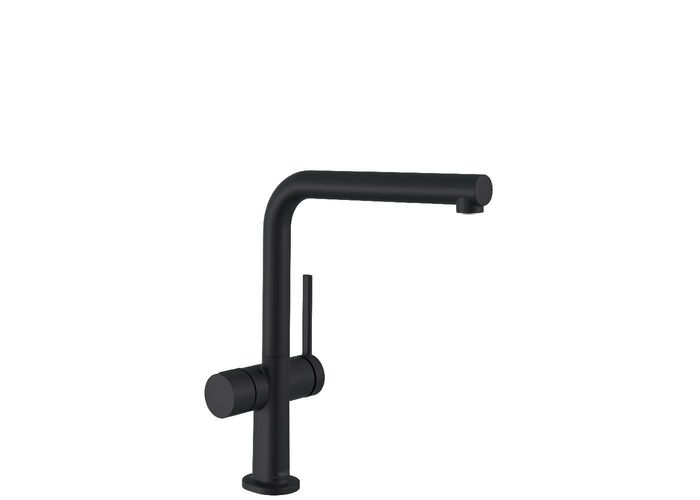 Смеситель для кухни Hansgrohe Talis M54, черный, 72827670