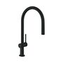 Смеситель для кухни Hansgrohe Talis M54, высокий излив, черный, 72803670 Смеситель для кухни Hansgrohe Talis M54, высокий излив, черный, 72803670
