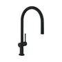 Смеситель для кухни Hansgrohe Talis M54, высокий излив, черный, 72803670