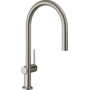 Смеситель для кухни Hansgrohe Talis M54, высокий излив, нерж, 72803800
