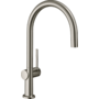 Смеситель для кухни Hansgrohe Talis M54, высокий излив, нерж, 72804800
