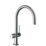 Смеситель для кухни Hansgrohe Talis M54, запорный вентиль, 72805000
