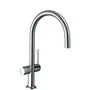 Смеситель для кухни Hansgrohe Talis M54, запорный вентиль, 72805000