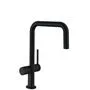 Смеситель для кухни Hansgrohe Talis M54, запорный вентиль, черный, 72807670