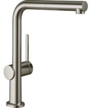 Смеситель для кухни Hansgrohe Talis M54, запорный вентиль, нерж, 72808800
