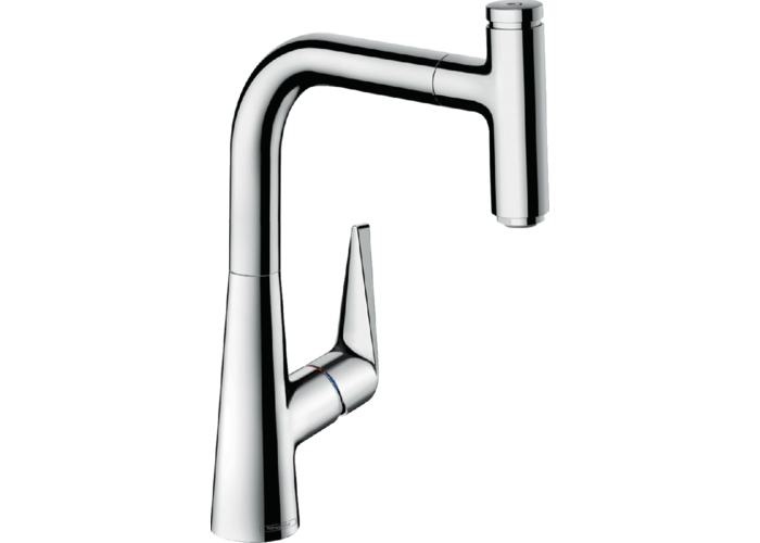 Смеситель для кухни Hansgrohe Talis Select M51 220, высокий излив, 73852000