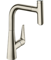 Смеситель для кухни Hansgrohe Talis Select M51 220, высокий излив, нерж, 73852800