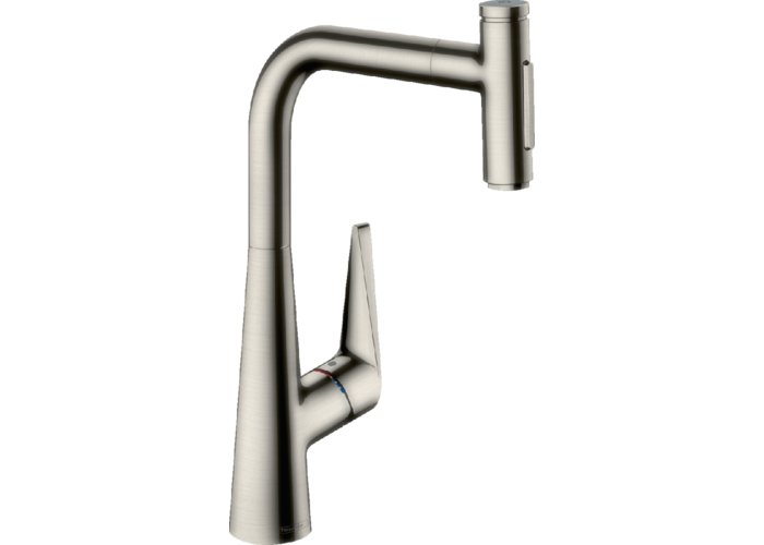 Смеситель для кухни Hansgrohe Talis Select M51, с вытяжным душем, нерж, 72823800