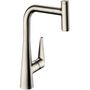 Смеситель для кухни Hansgrohe Тalis Select S, сталь, 72821800