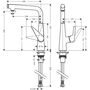 Смеситель для кухни Hansgrohe Тalis Select, сталь, 72820800