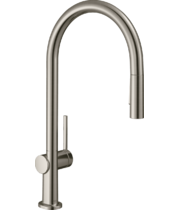 Смеситель кухонный Hansgrohe Talis M54, sBox, с вытяжным душем, нерж, 72801800