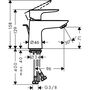 Cмеситель для раковины Hansgrohe Talis E 80, 71703000