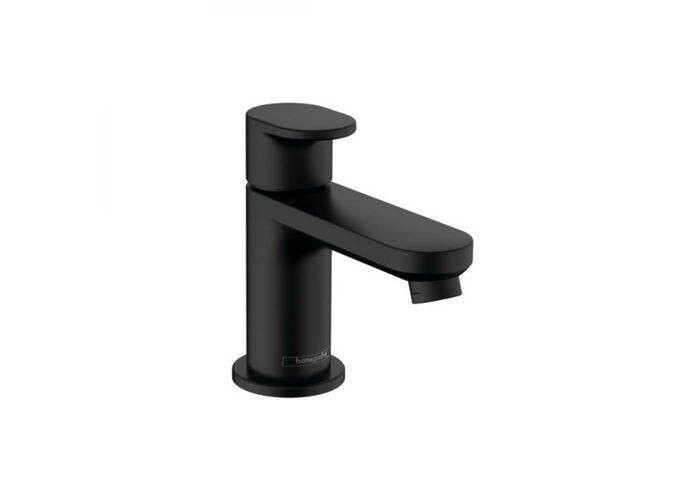 Кран для холодной Hansgrohe Vernis Blend 70, черный матовый, 71583670