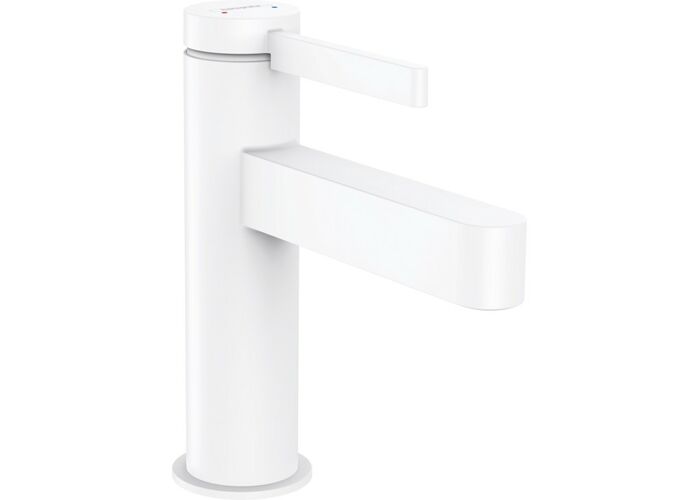 Кран холодной воды Hansgrohe Finoris 100, без донного клапана, матовый белый, 76013700
