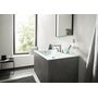 Смеситель Hansgrohe Finoris 110, с клапаном Push-Open, на 3 отв, хром, 76033000