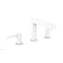 Смеситель Hansgrohe Finoris 110, с клапаном Push-Open, на 3 отв, матовый белый, 76033700