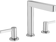 Смеситель Hansgrohe Finoris 160, с клапаном Push-Open, на 3 отв, хром, 76034000