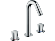 Смеситель Hansgrohe Logis, 3 отверстия, со сл..