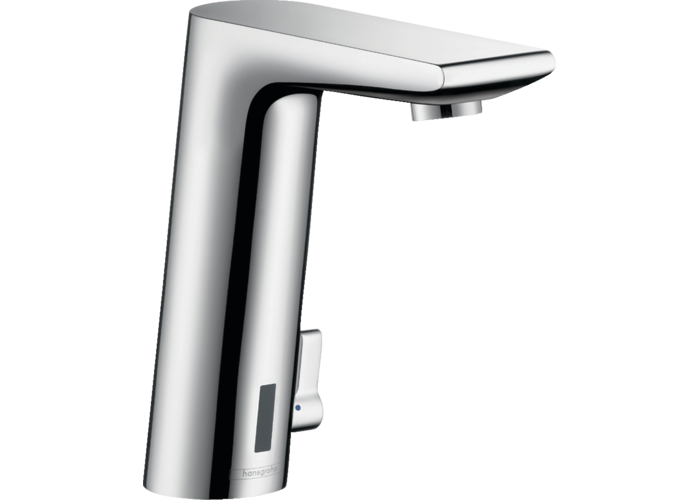 Смеситель Hansgrohe Metris S, регулировка температуры, сеть 230 V, 31102000