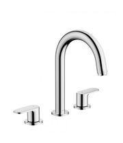 Смеситель Hansgrohe Vernis Blend, 3 отверстия, сливная гарнитура, хром, 71553000