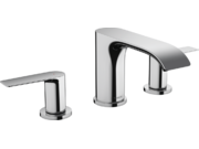 Смеситель Hansgrohe Vivenis 90, 3 отв, с донн..