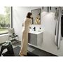 Смеситель для раковины Hansgrohe Finoris 100, с донным клапаном, черный матовый, 76010670