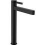 Смеситель для раковины Hansgrohe Finoris 260, с клапаном Push-Open, черный матовый, 76070670