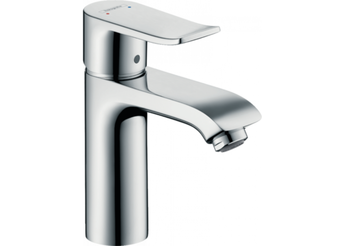 Смеситель для раковины Hansgrohe Metris 110, без сливного набора, 31204000
