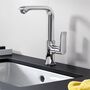 Смеситель для раковины Hansgrohe Metris 230, поворотный излив, 31081000