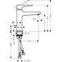 Смеситель для раковины Hansgrohe Metropol 110, с гарнитуром, 74506000