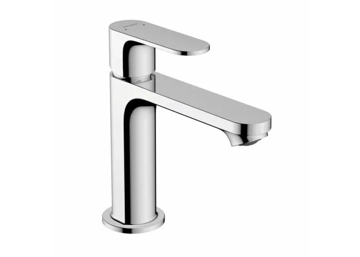 Смеситель для раковины Hansgrohe Rebris S 110, со сливным гарнитуром, хром, 72517000