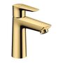 Смеситель для раковины Hansgrohe Talis 110, LowFlow, золото, 71712990