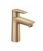 Смеситель для раковины Hansgrohe Talis E 110 CoolStart, с гарнитуром, бронза, 71713140