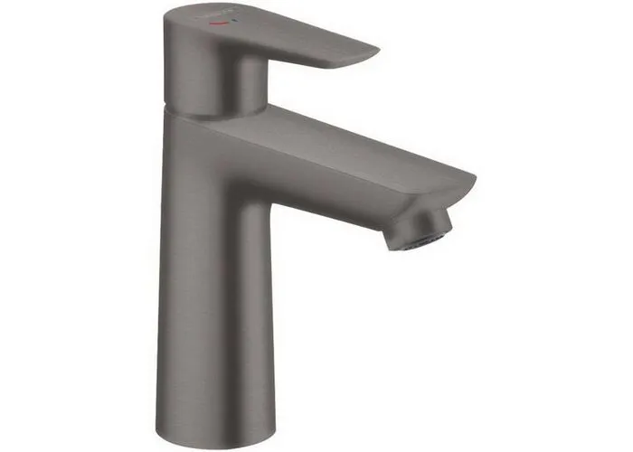 Смеситель для раковины Hansgrohe Talis E 110 CoolStart, с гарнитуром, черный хром, 71713340