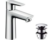 Смеситель для раковины Hansgrohe Talis E 110, с клапаном Push-Open, 71711000