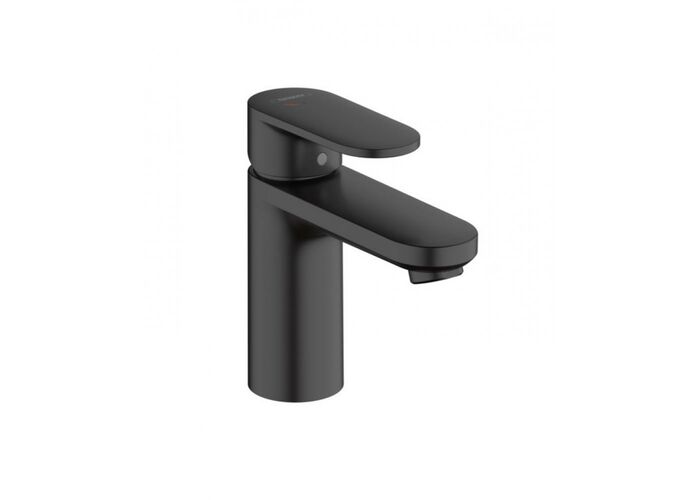 Смеситель для раковины Hansgrohe Vernis Blend 100, матовый черный, 71585670