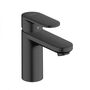 Смеситель для раковины Hansgrohe Vernis Blend 100, с гарнитуром, матовый черный, 71551670