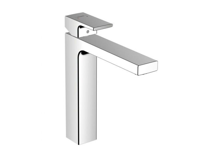 Смеситель для раковины Hansgrohe Vernis Shape 190, сливная гарнитура, хром, 71591000