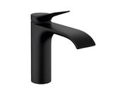 Смеситель для раковины Hansgrohe Vivenis 110, CoolStart, с гарнитуром, черный матовый, 75023670