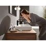 Смеситель для раковины Hansgrohe Vivenis 110, без донного клапана, черный матовый, 75022670
