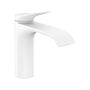 Смеситель для раковины Hansgrohe Vivenis 110, без донного клапана, матовый белый, 75022700
